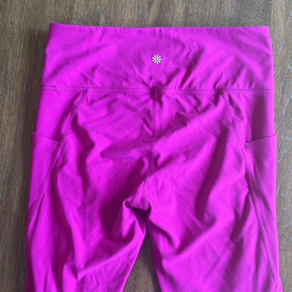 Athleta Pink Leggings - Picture 2 of 6
